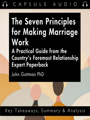 cover image of The Seven Principles for Making Marriage Work by John Gottman PhD